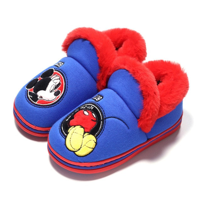 Zapatillas casa Mickey Mouse 3D, Calzado de mujer