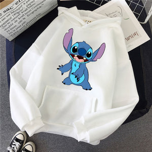 Sudaderas Stitch (Blancas y Rosas) – CartoonModa