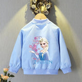 Chaqueta con capucha Frozen niños