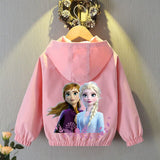 Chaqueta con capucha Frozen niños