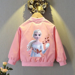Chaqueta con capucha Frozen niños