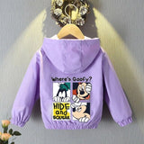 Chaqueta con capucha Frozen niños