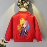 Chaqueta con capucha Frozen niños