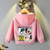 Chaqueta con capucha Frozen niños