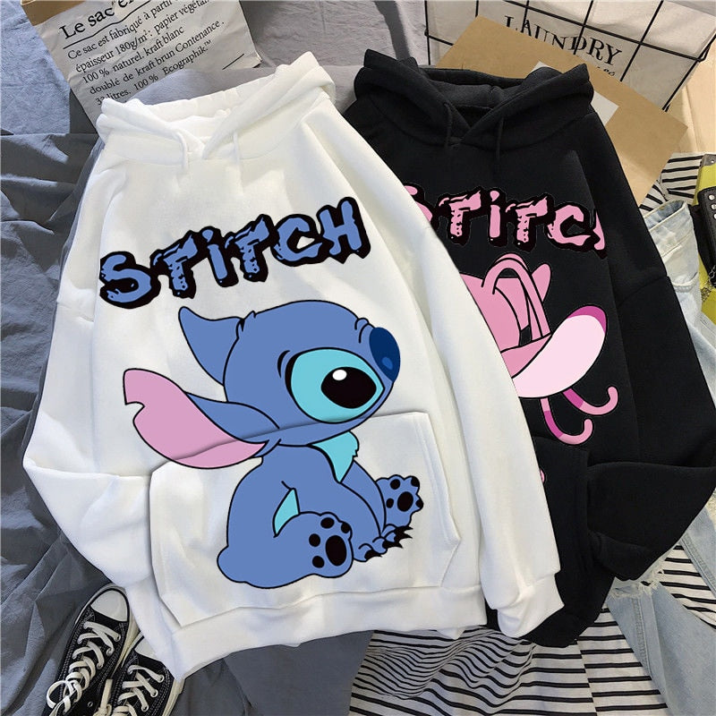 Sudadera Hoodie Stitch chica